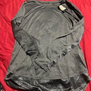 Under Armour Charcoal Long Sleeve Women's Top